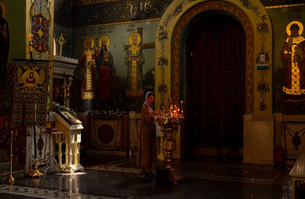 Солнечный луч в храме