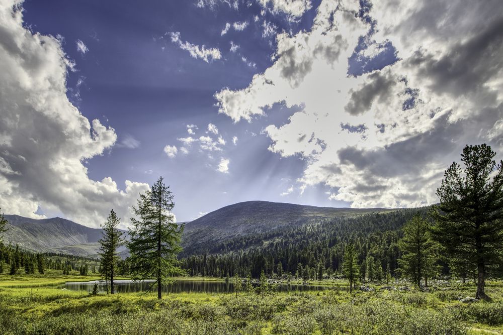 Озеро Любимое, Хакасия.