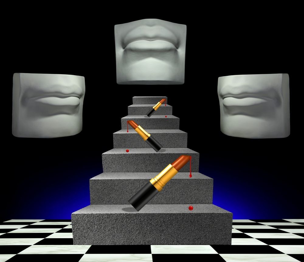 Red Lipsticks Fantasy