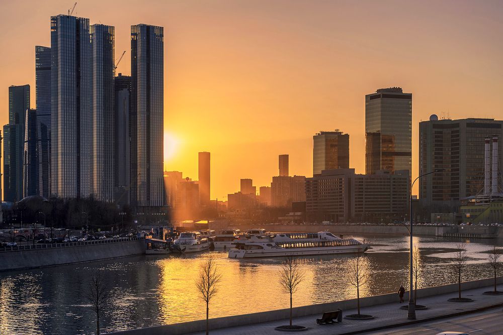 Городской закат