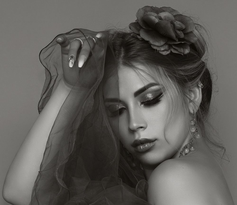 Чёрно белое фото; Black and white photo