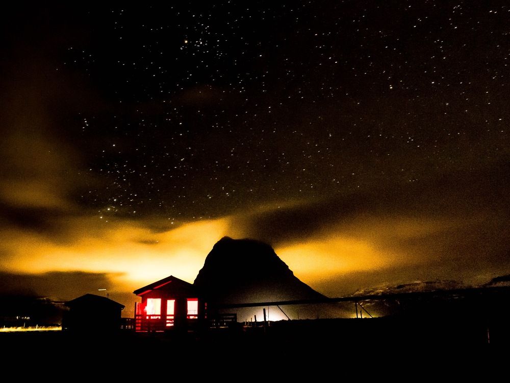 A night in Iceland