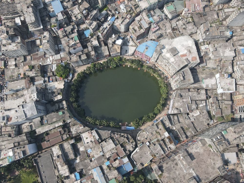 ‘Gol Talab’: 200 years on, people still swim in the pond of the Nawabs