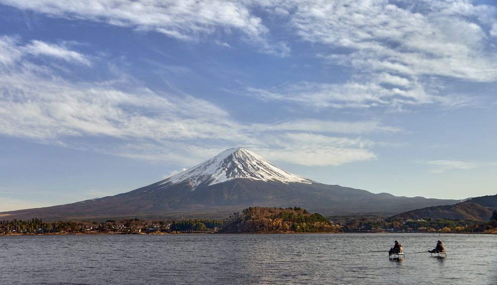 Рыбалка у Фудзи