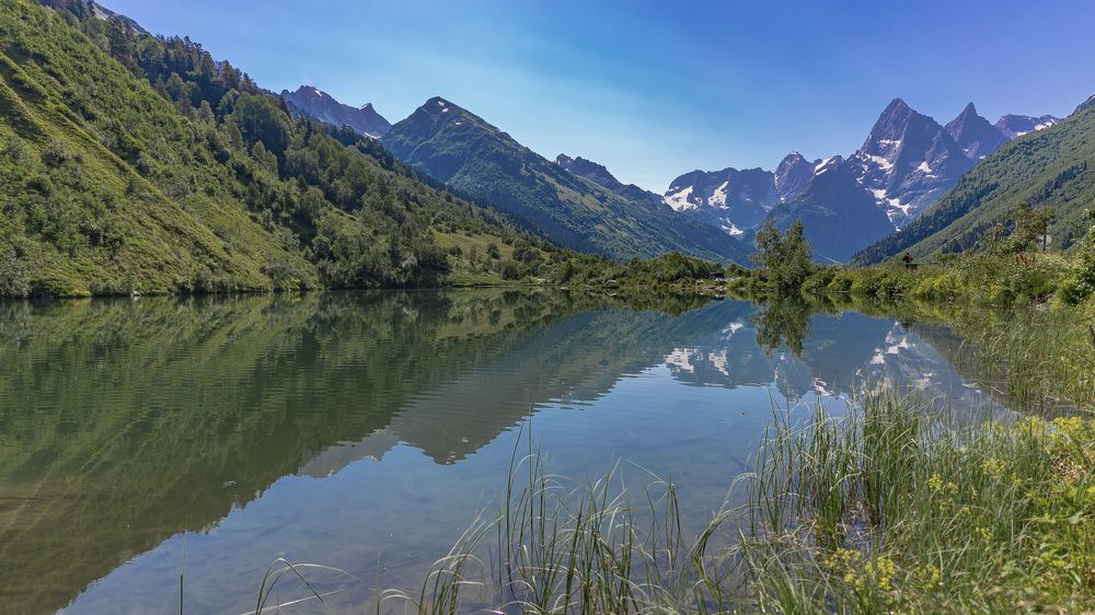Озеро Туманлы Кёль (Туманное).