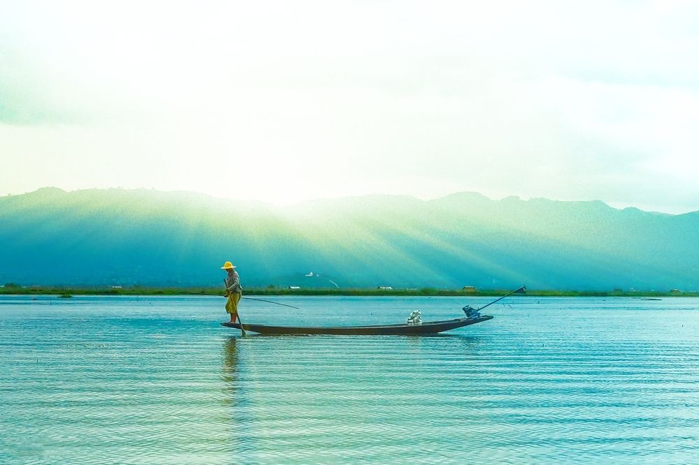 Nature beauty of inle myanmar