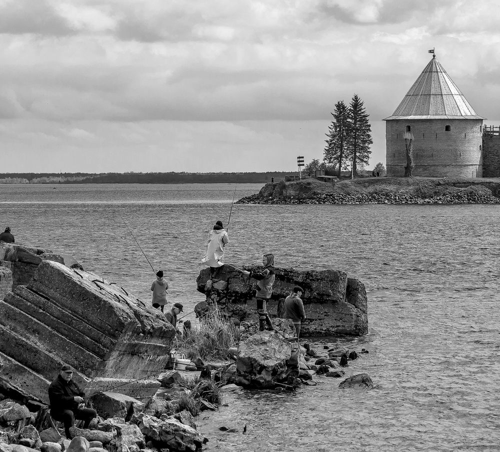 Рыбалка на Ладожском озере