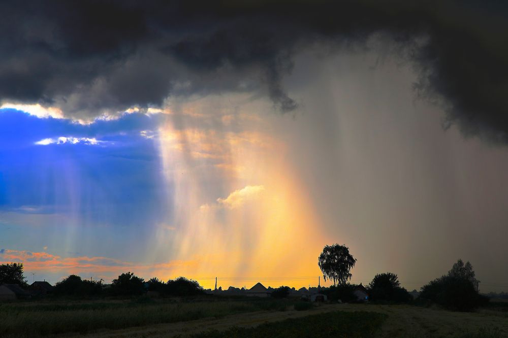 Солнечный дождь.