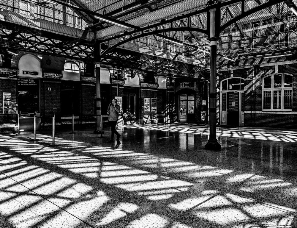 Railway Station Shadows