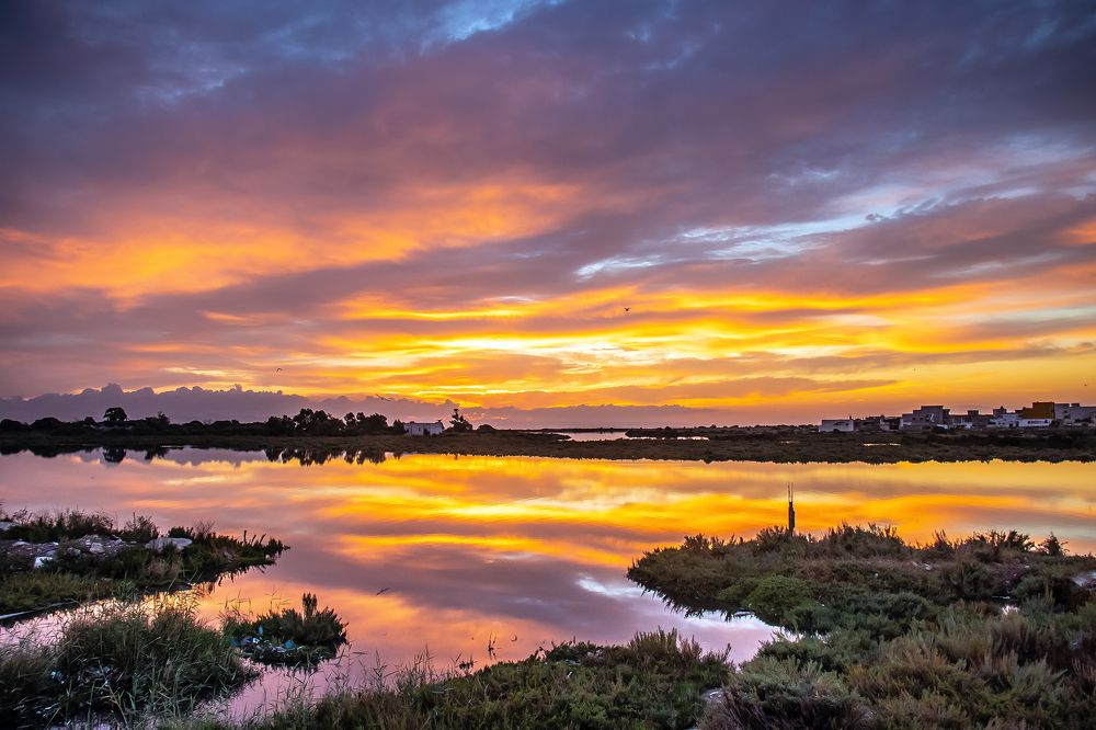 Radès lake Tunisia