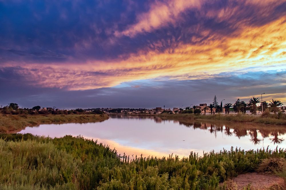 Radès lake Tunisia