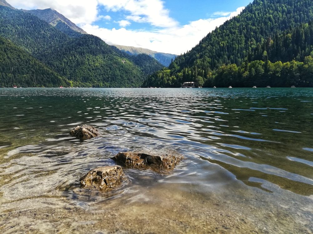 Озеро Рица,Абхазия