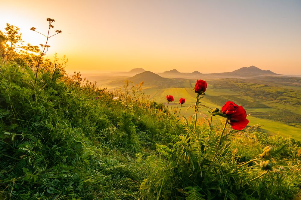 Рассвет на горе Верблюд