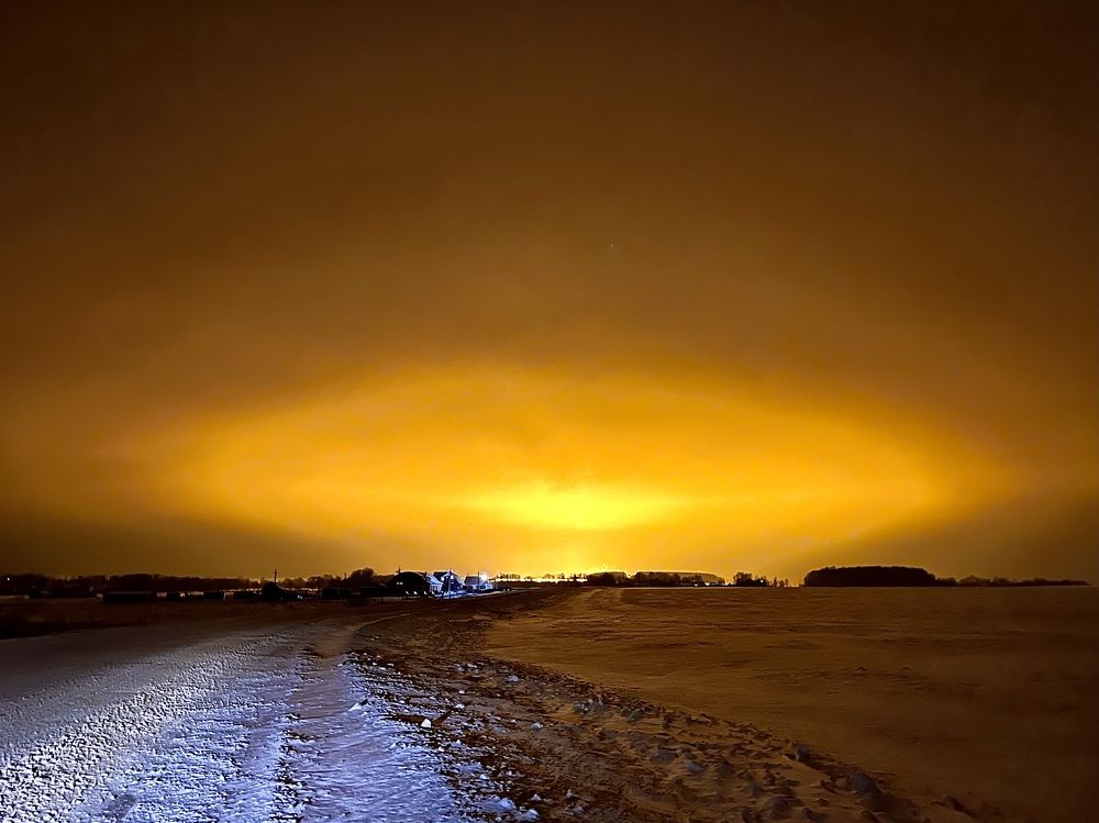 Вечер в Луховицах