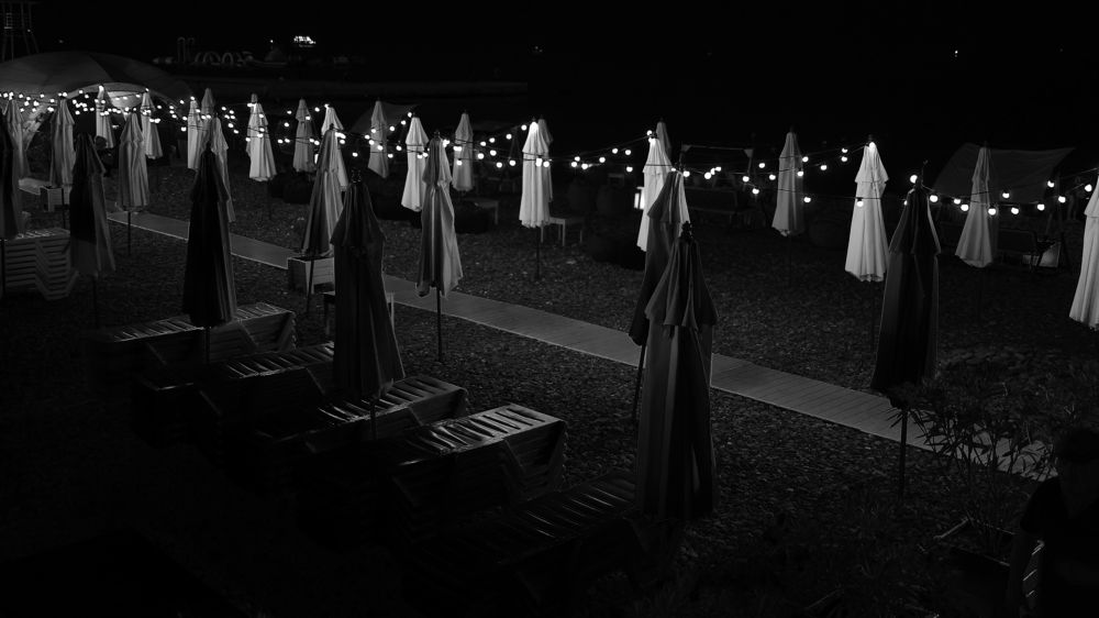 Ночной пляж