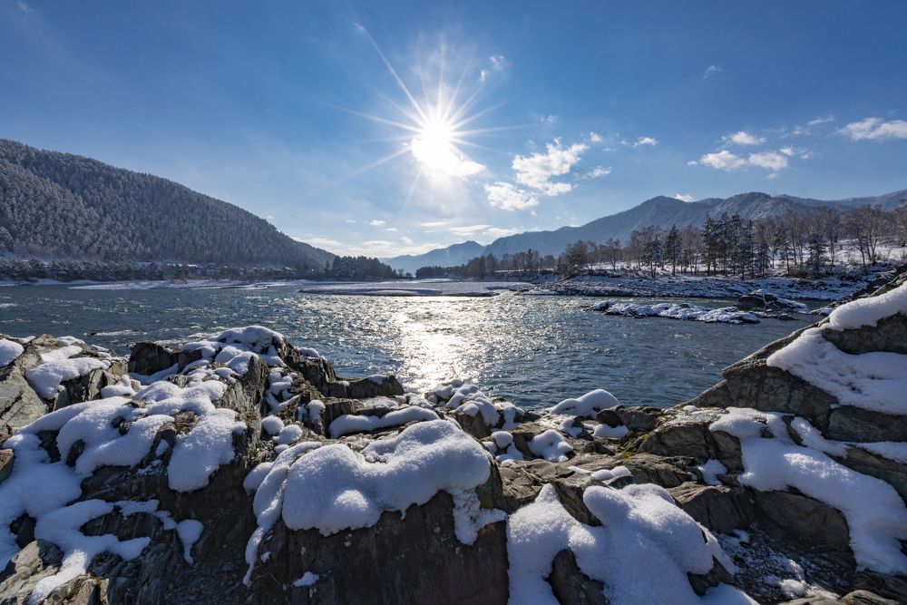 Поздняя алтайская осень.