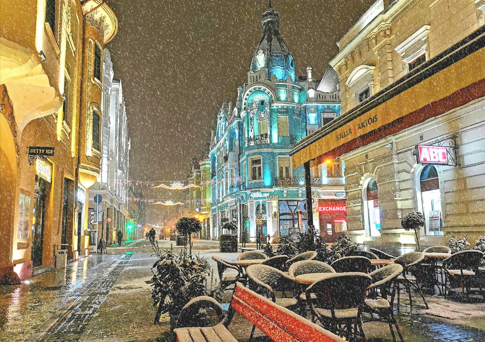 Winter wonderland, Oradea (Romania)
