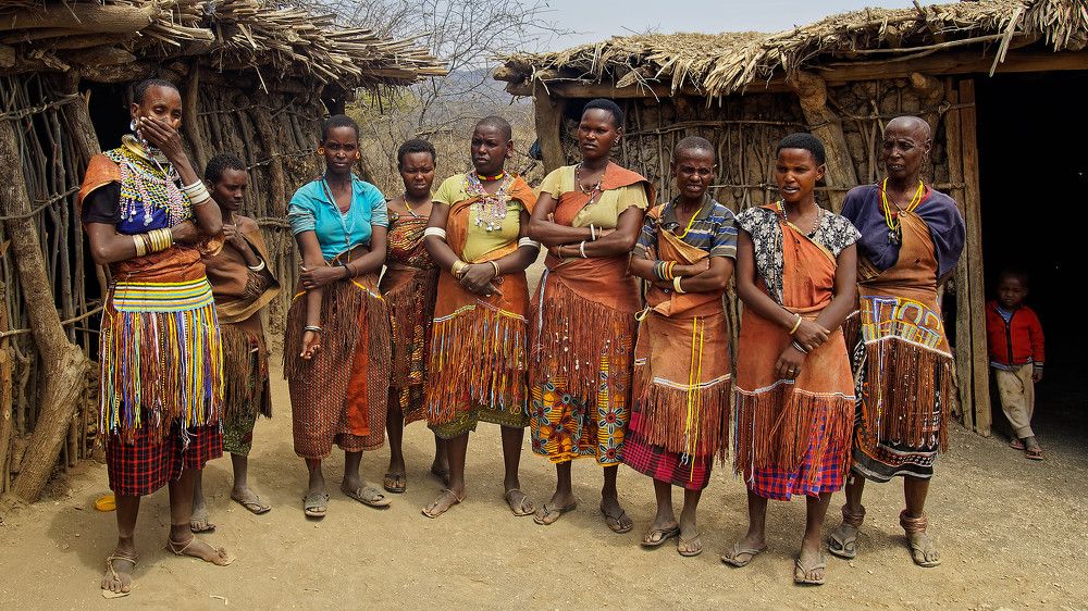 Племена Танзании. Масаи. Хадза. Датого.