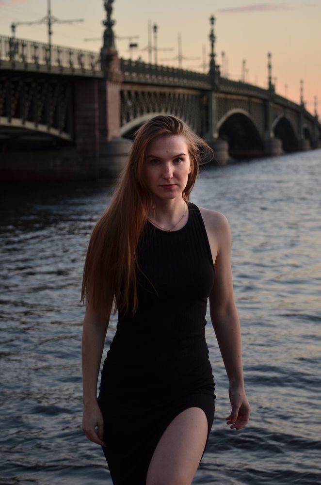 Питер.Рассвет.Мосты