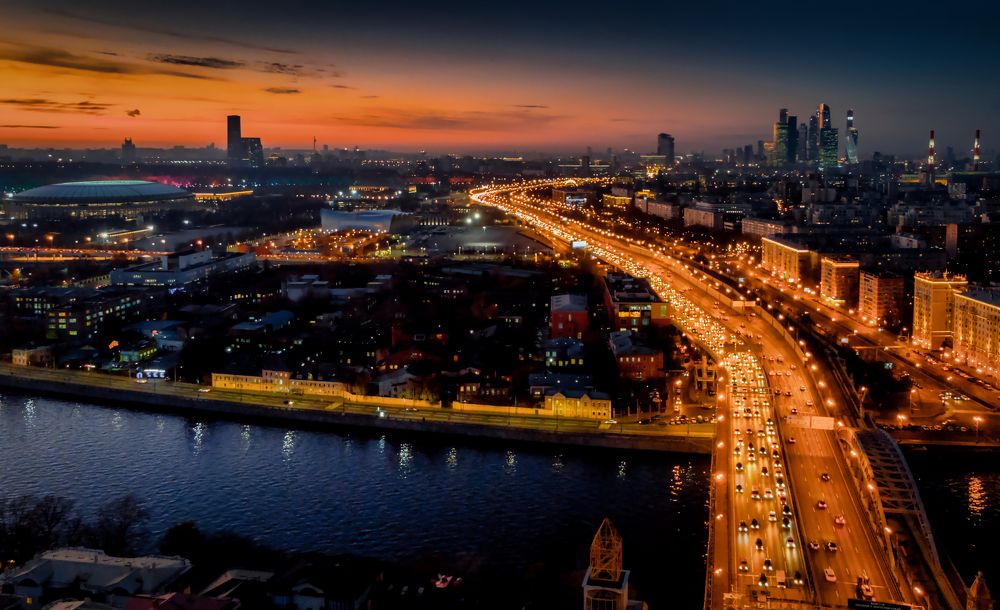 Ночная Москва