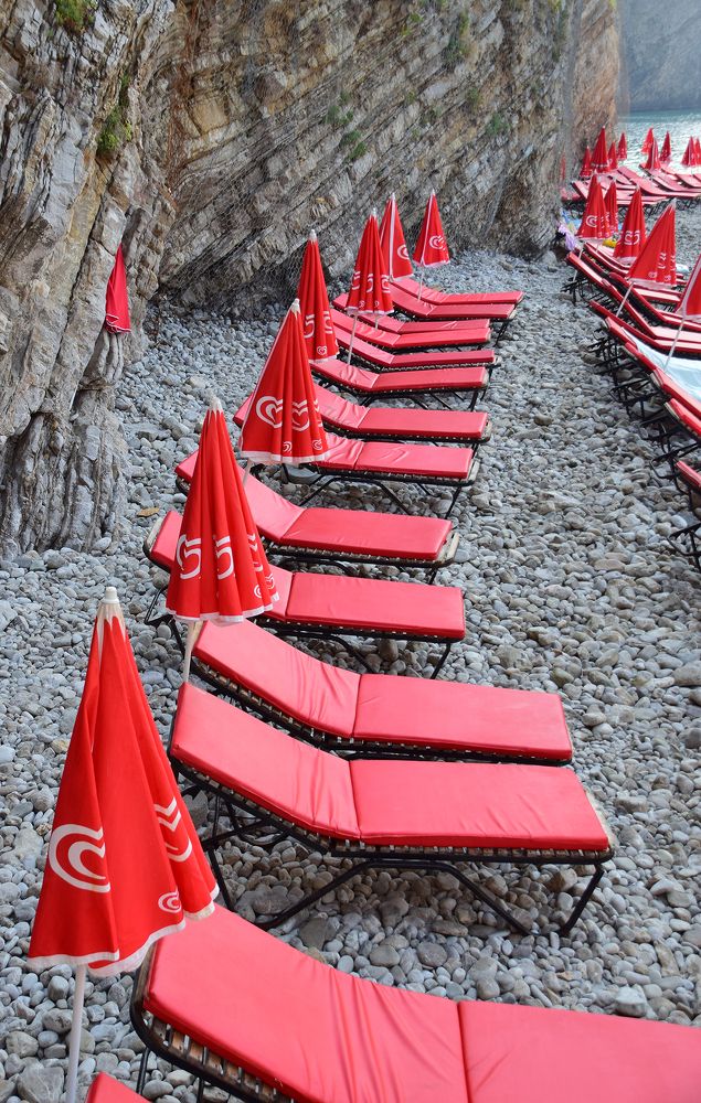 Утро на пляже