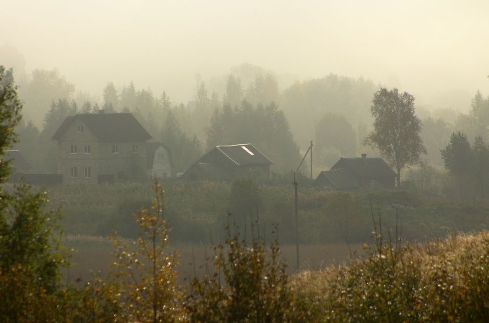 Деревенька.