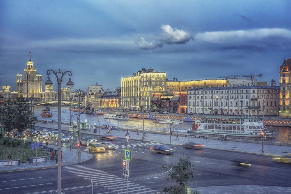 Летний вечер , Москва