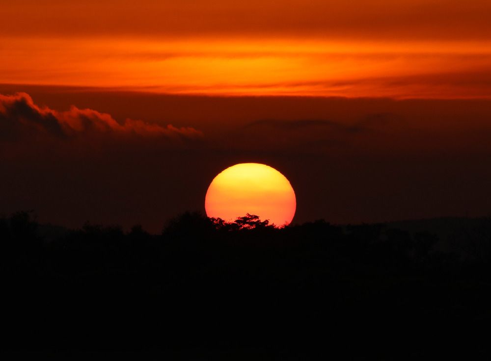 Красный закат