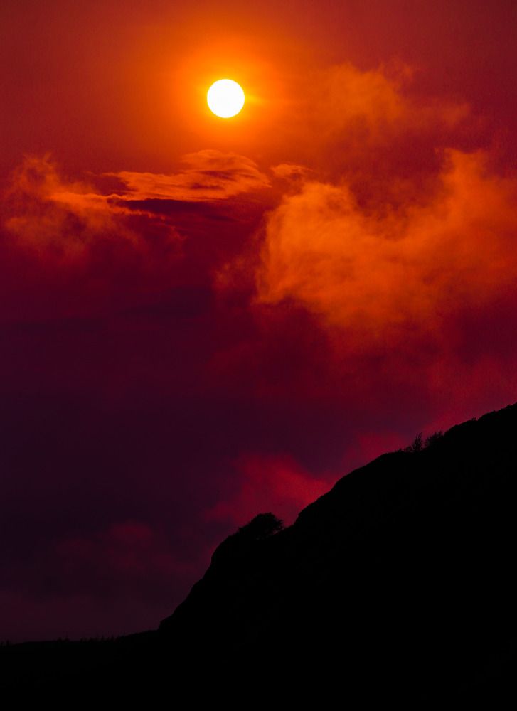 Вечер в красном