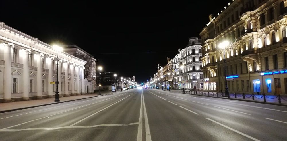 Ночной Невский проспект