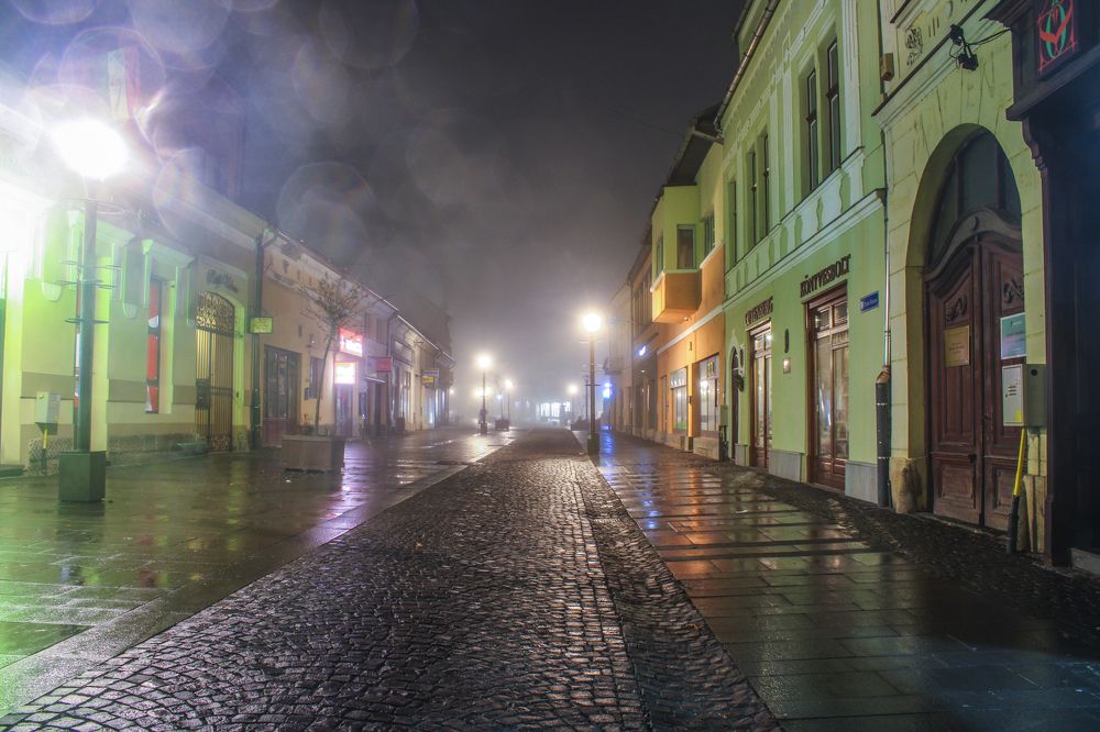 Petofi Street in November