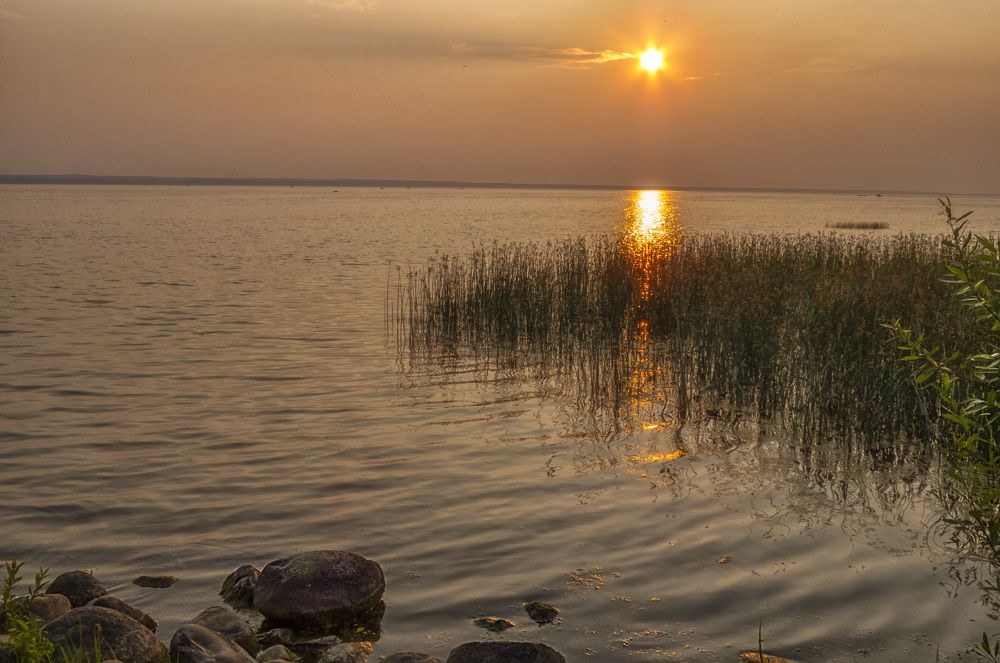 Вечер на Плещеевом озере