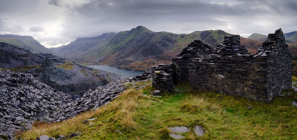 A home built of slate