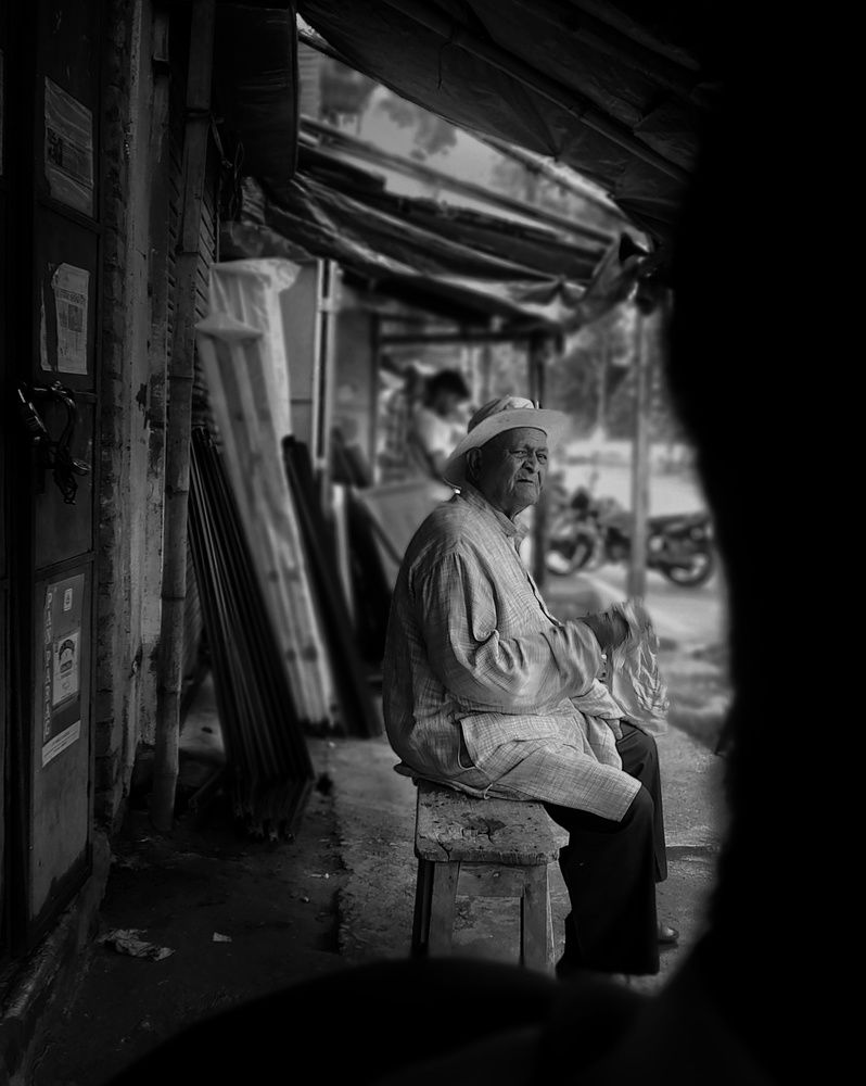 Old age.