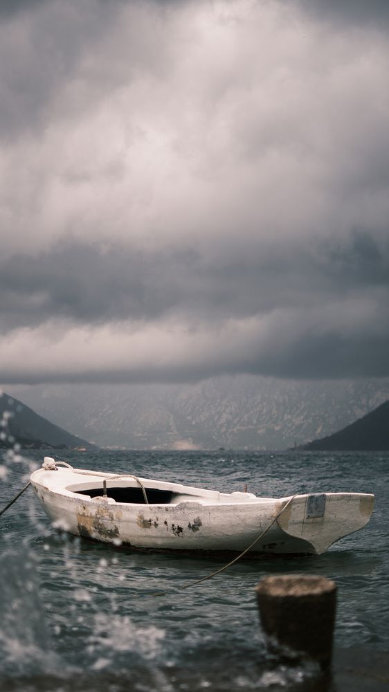 The calm before the storm in the bay