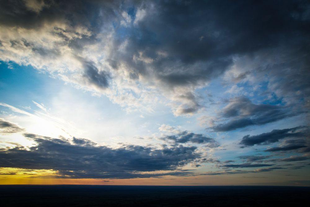 Закат с небес