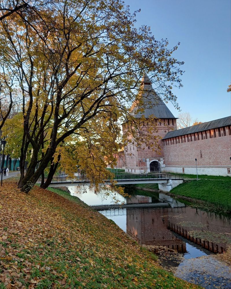 У старой крепости Смоленской.