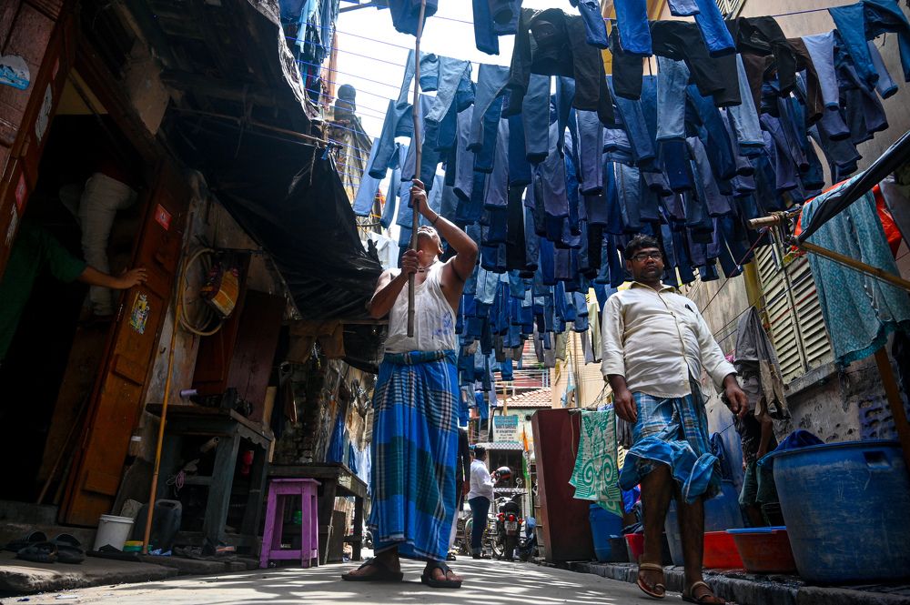 Denim jeans daily life