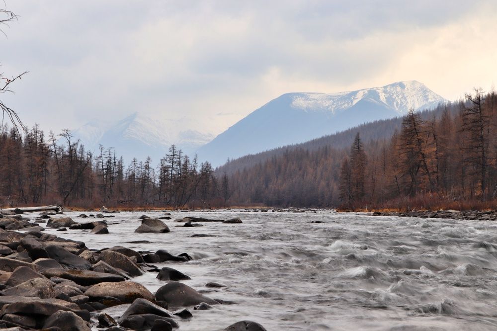 Осень на реке Дул5алаах