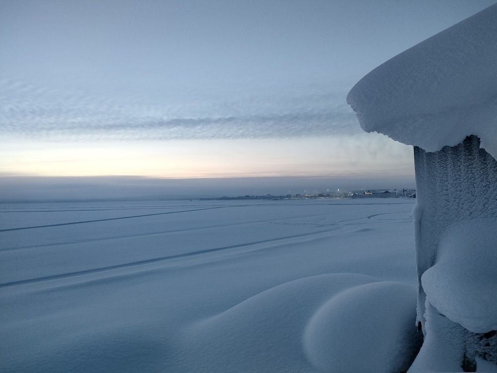 Зимние сумерки.