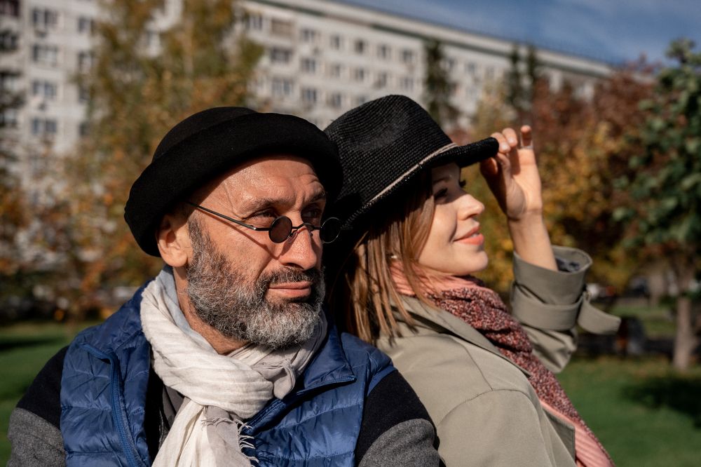 Стильная ретро пара