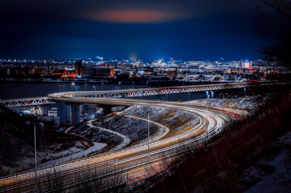 Ночной Нижний Новгород