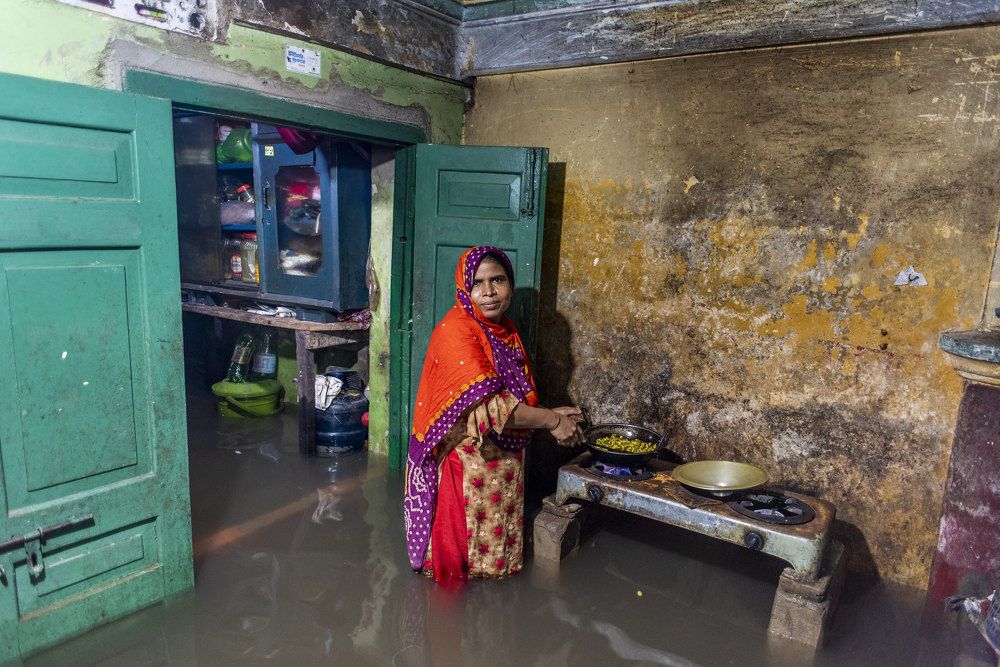 Daily Life Under Water in Chittagong
