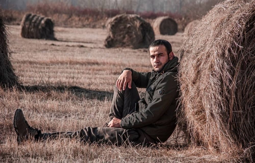 Портрет с сеном