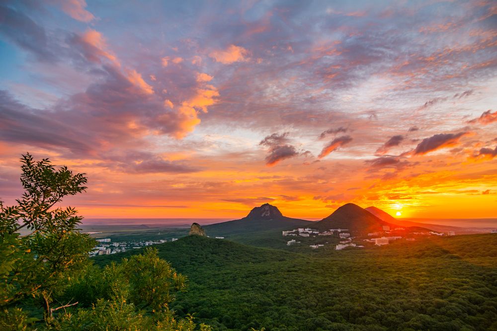 Утро на горе Кабанка