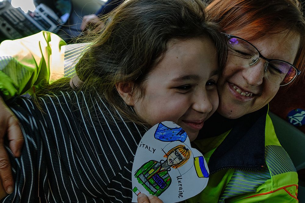 Adults make war, children make friends