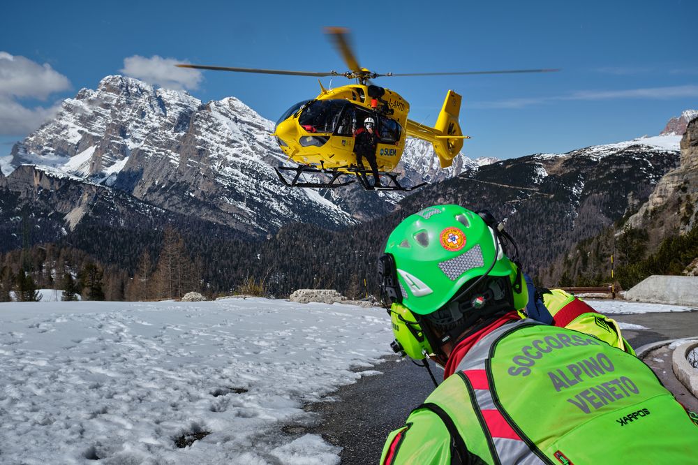 Rescue comes from the sky