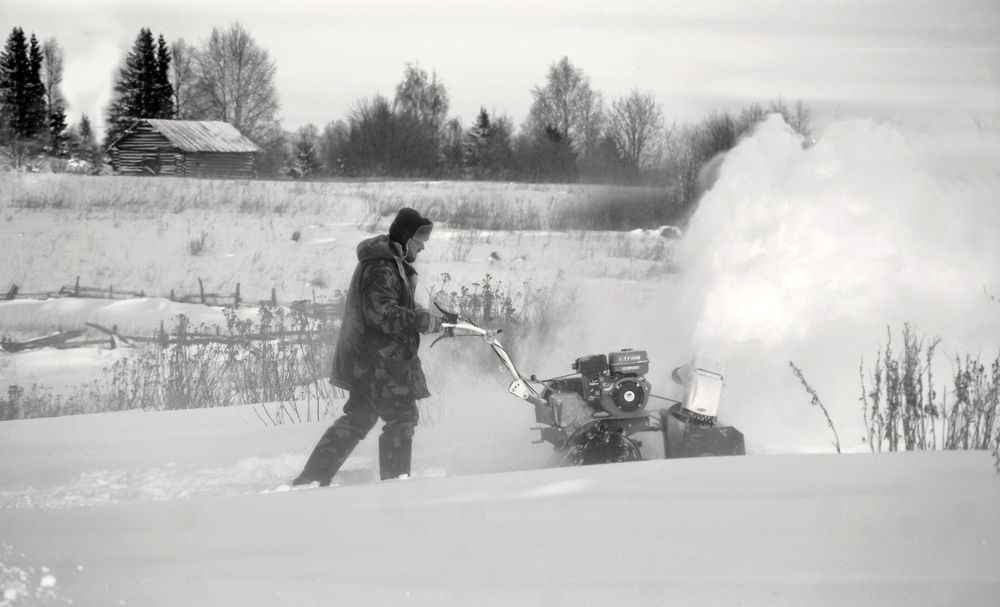 Снежной зимой