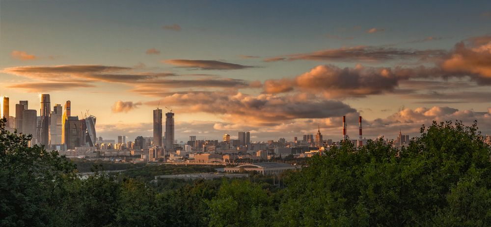 Небо над Москвой