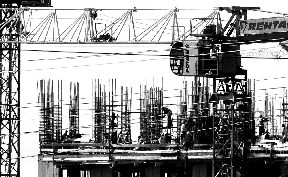 Монтажники.